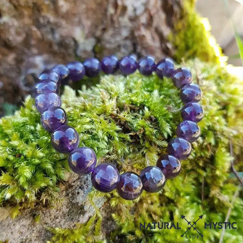 Bracelet Améthyste APAISEMENT Chakra Ajna - Image 4