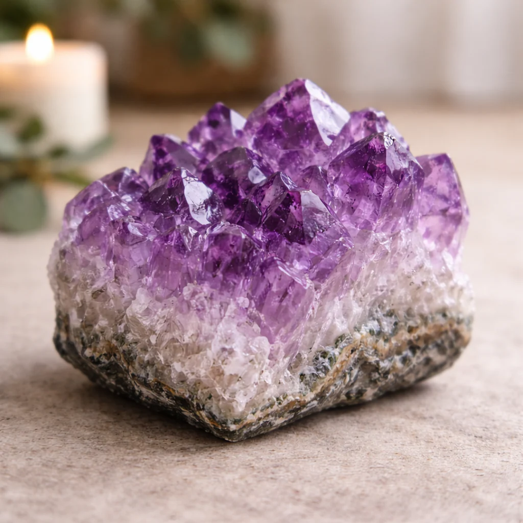 Bracelet Améthyste APAISEMENT Chakra Ajna - Image 6