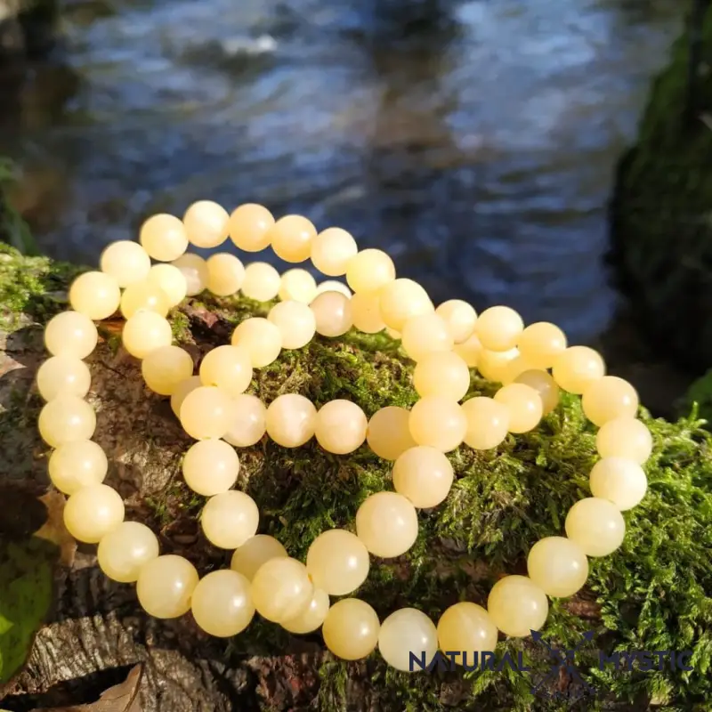 Bracelet Calcite Orange JOIE Chakra Svadhisthana - Image 4