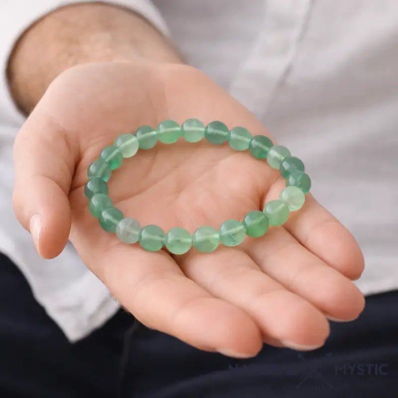 Bracelet Fluorite Verte PAIX Chakra Anahata - Image 3