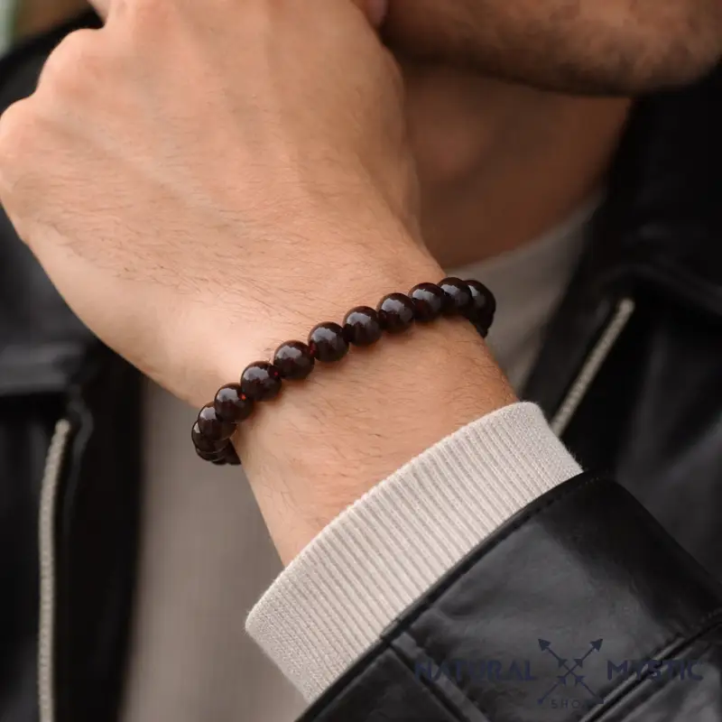 Bracelet Grenat Almandin PASSION Chakra Muladhara - Image 2