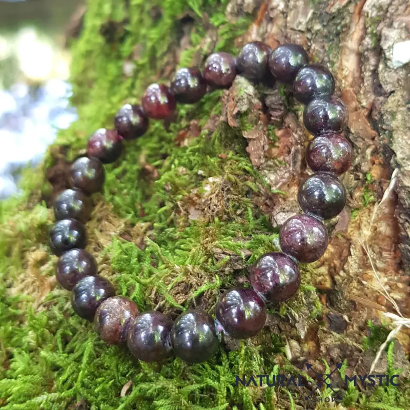 Bracelet Grenat Almandin PASSION Chakra Muladhara - Image 4