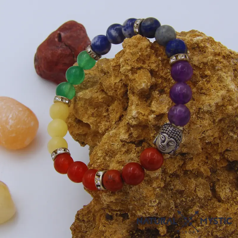 Bracelet HARMONIE 7 Chakras Pierres Naturelles - Image 3