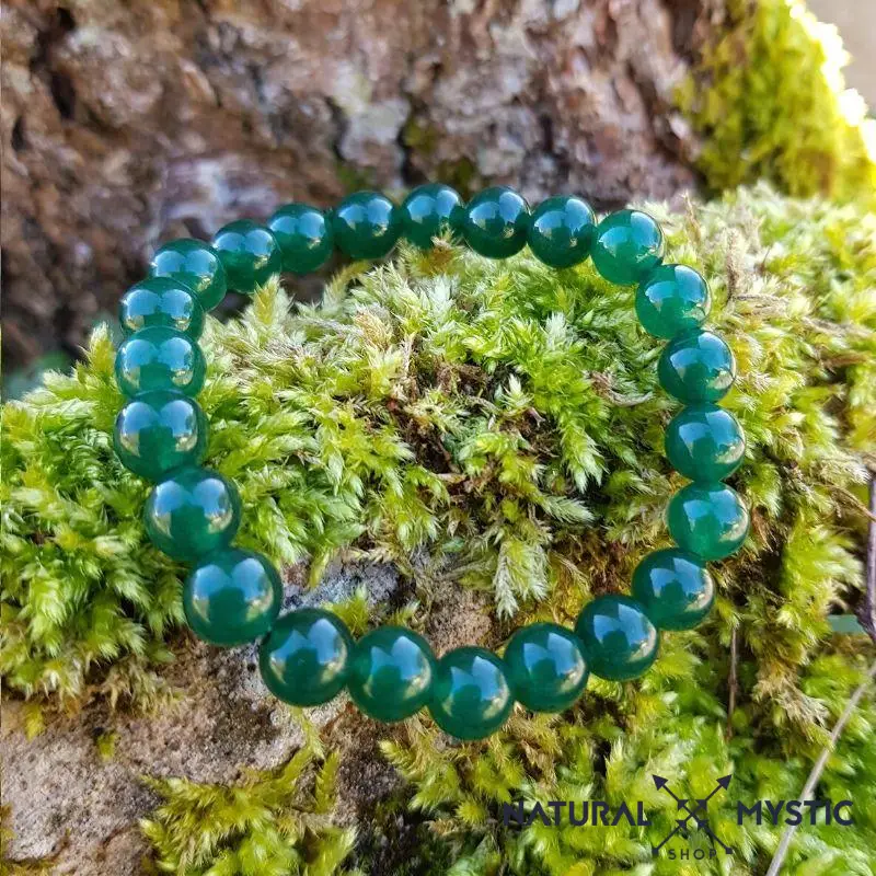Bracelet Jade Vert ABONDANCE Chakra Anahata - Image 4