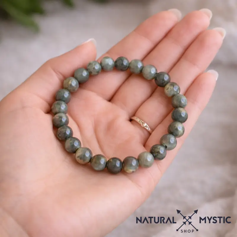 Bracelet Labradorite PROTECTION Chakra Sahasrara - Image 4