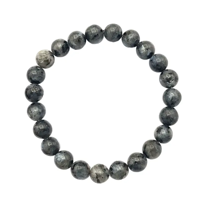 Bracelet Larvikite PROTECTION Chakra Manipura