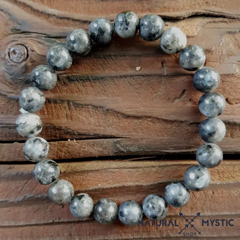 Bracelet Larvikite PROTECTION Chakra Manipura - Image 4