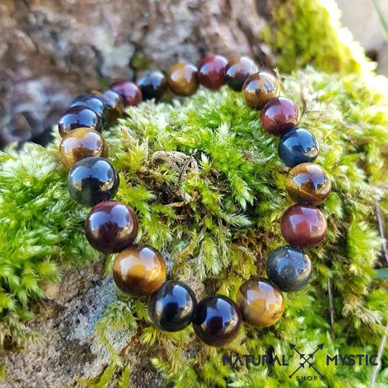 Bracelet Tigre Taureau Faucon TRIPLE PROTECTION Chakra Manipura - Image 4
