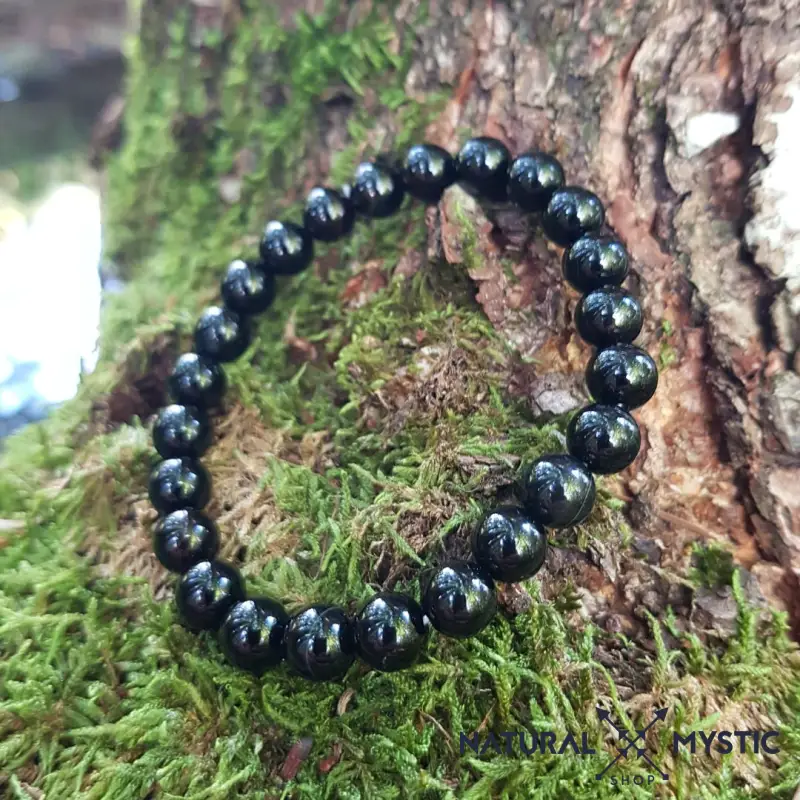 Bracelet PROTECTION Onyx Noir Chakra Muladhara - Image 4