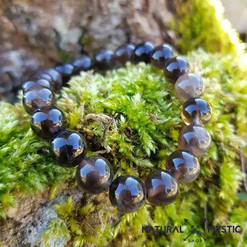 Bracelet Quartz Fumé ANCRAGE Chakra Muladhara - Image 4