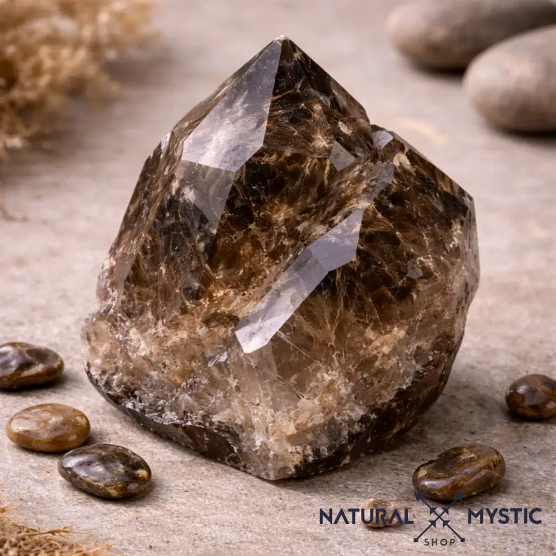 Bracelet Quartz Fumé ANCRAGE Chakra Muladhara - Image 7