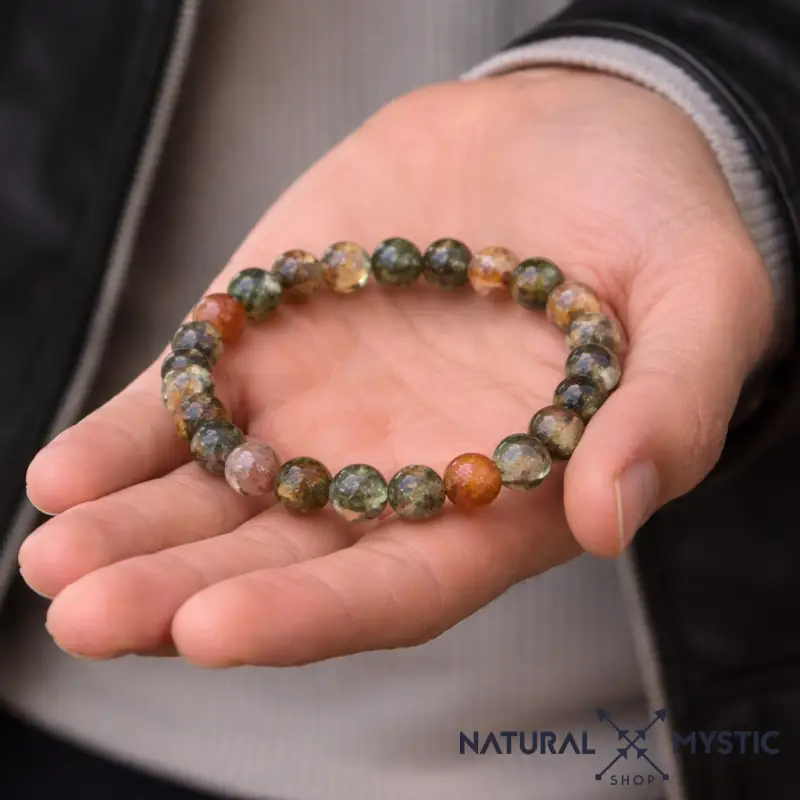 Bracelet Quartz Lodolite CHAMANE Chakra Ajna - Image 3