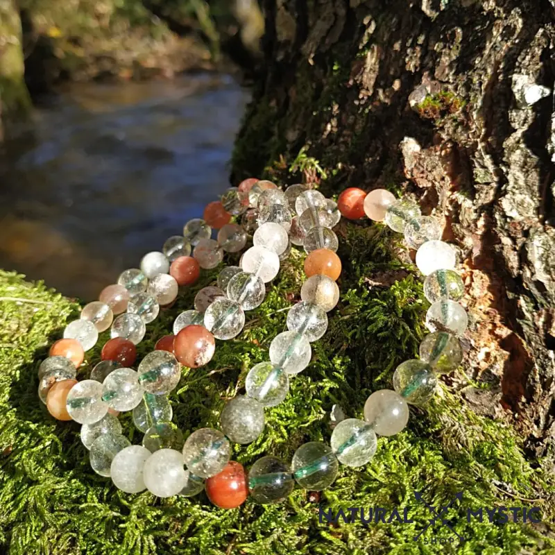 Bracelet Quartz Lodolite CHAMANE Chakra Ajna - Image 4