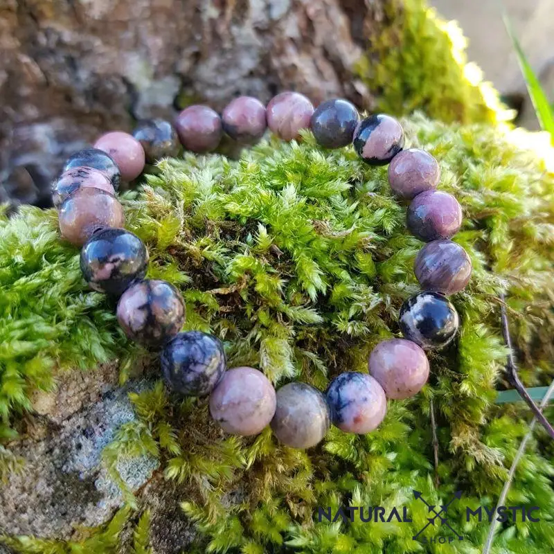 Bracelet Rhodonite RÉÉQUILIBRE Chakra Anahata - Image 3