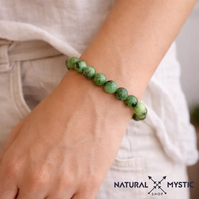 Bracelet Rubis Zoïsite EXPRESSION Chakra Anahata - Image 2