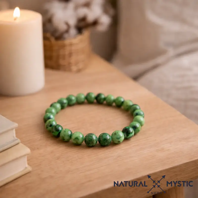 Bracelet Rubis Zoïsite EXPRESSION Chakra Anahata - Image 5