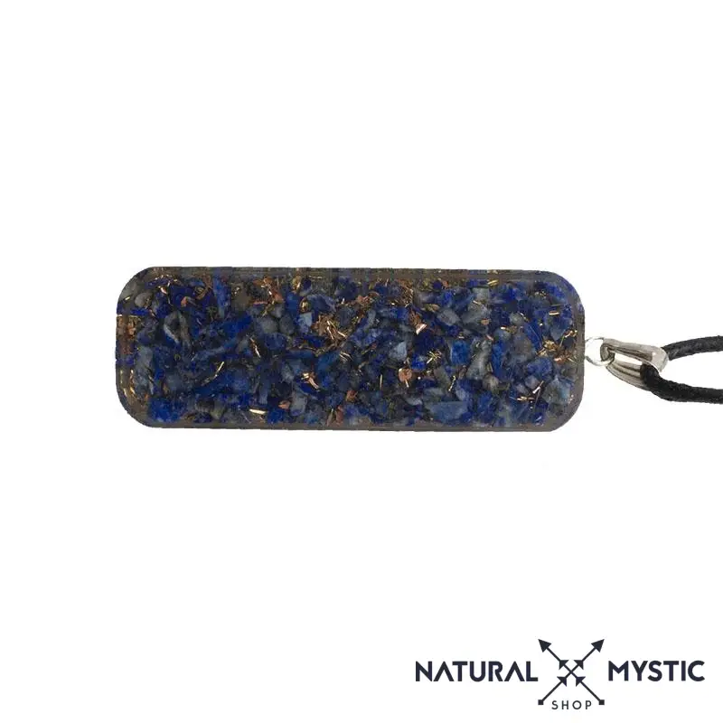 Collier Pendentif Énergie Orgone Lapis Lazuli - Image 5