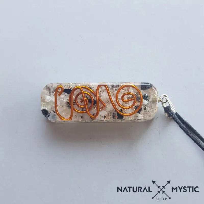 Collier Pendentif Énergie Orgone Pierre de Lune - Image 4
