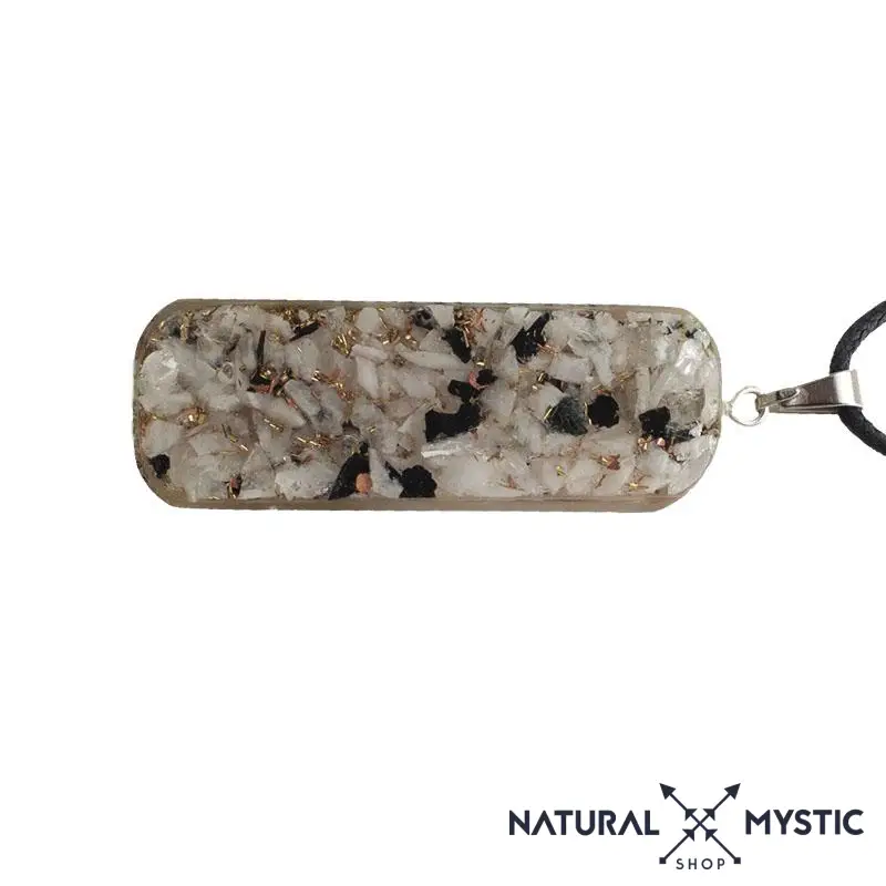 Collier Pendentif Énergie Orgone Pierre de Lune - Image 5