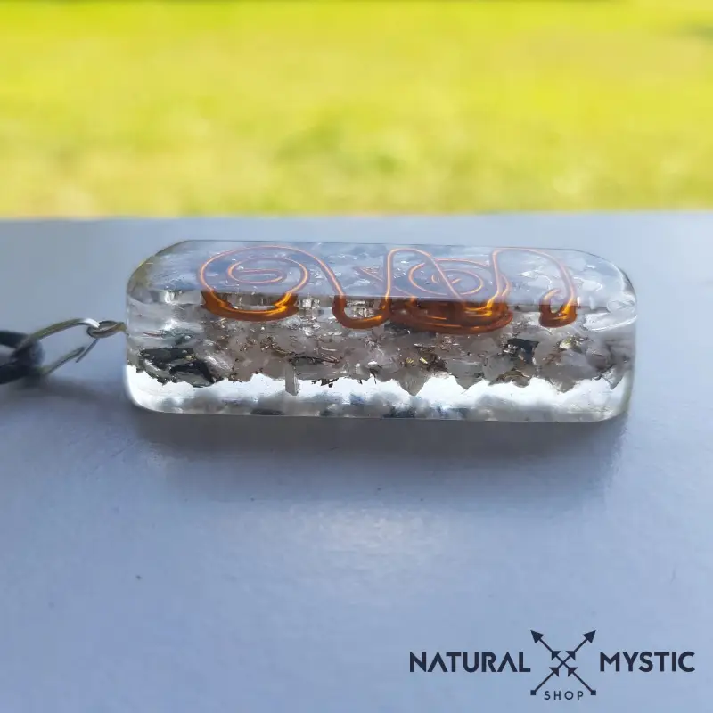 Collier Pendentif Énergie Orgone Pierre de Lune - Image 6