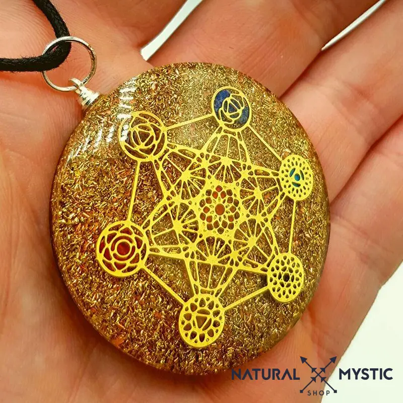 Collier Pendentif Énergie Orgone MÉTATRON - Image 3