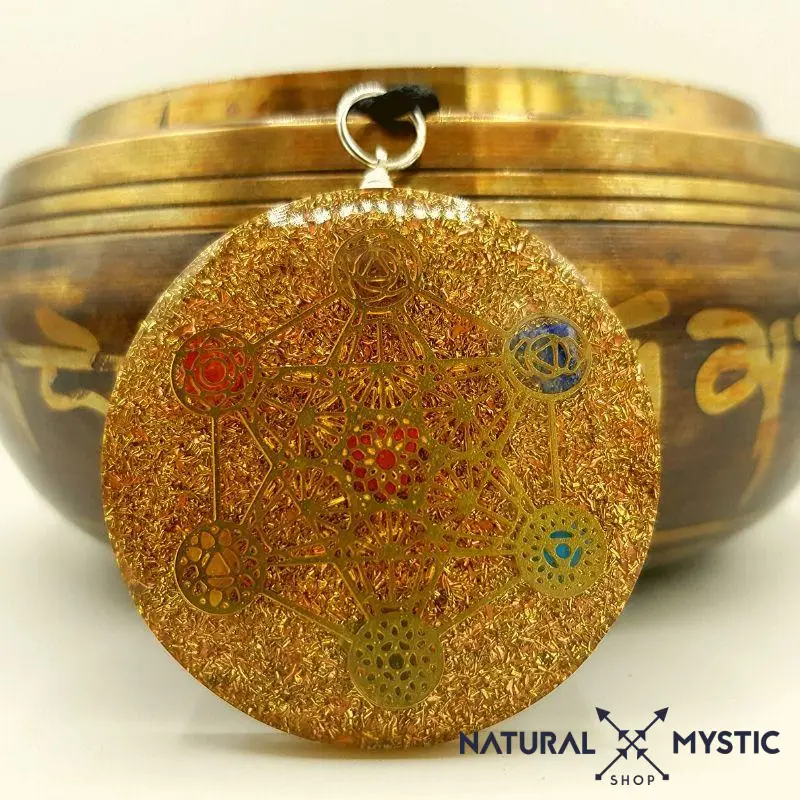Collier Pendentif Énergie Orgone MÉTATRON - Image 4