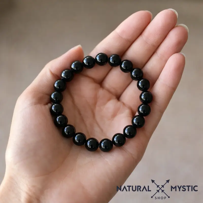 Bracelet Tourmaline Noire PROTECTION Chakra Muladhara - Image 3