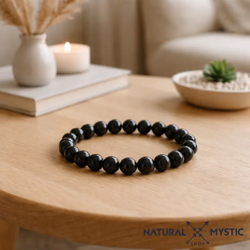 Bracelet Tourmaline Noire PROTECTION Chakra Muladhara - Image 5