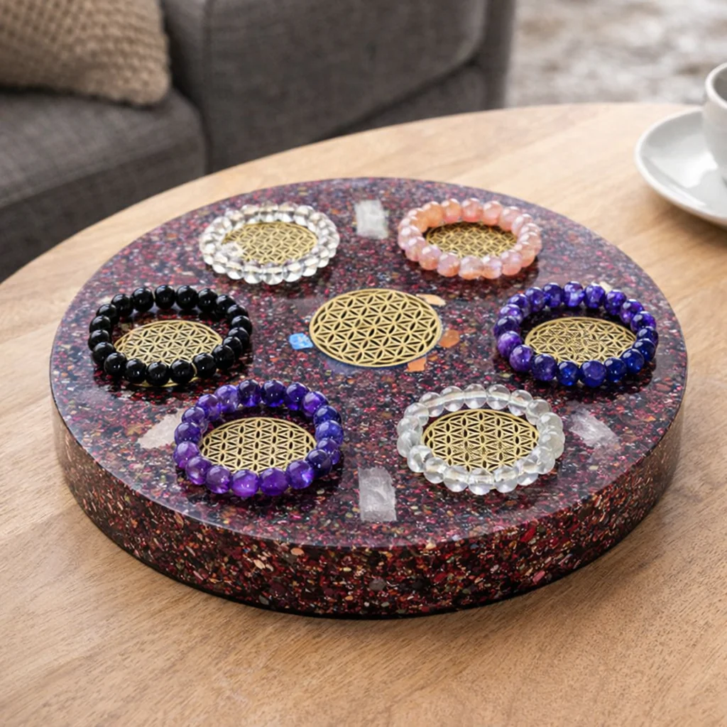 PLATEAU DE RECHARGEMENT ORGONE GRENAT - Image 3